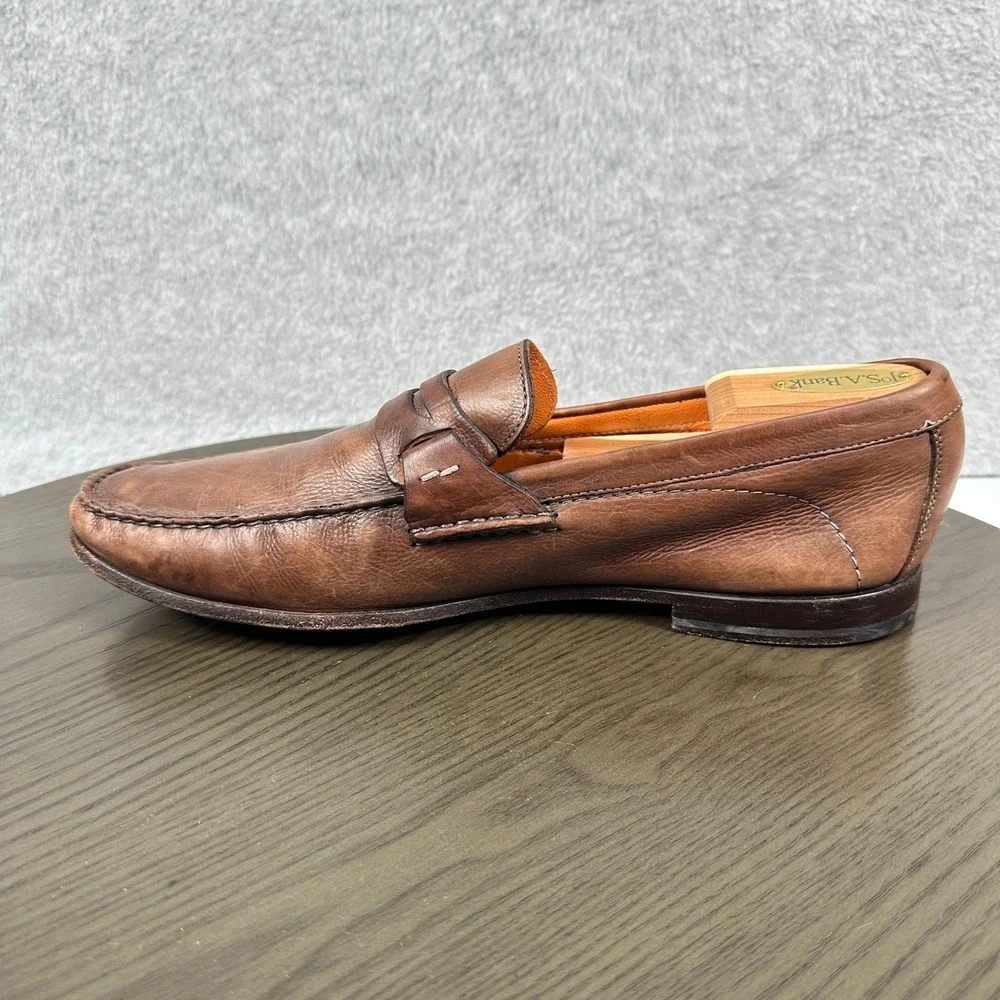 Santoni penny loafers